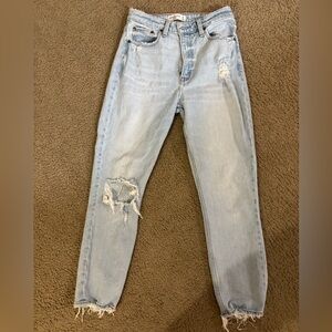 Abercrombie & Fitch High Rise Mom Jeans